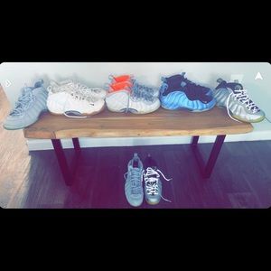 5 pair of Nike foamposites. $500 size 10.5&11